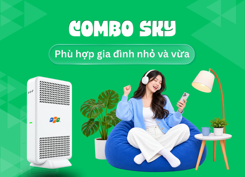 Combo internet truyền hình Sky