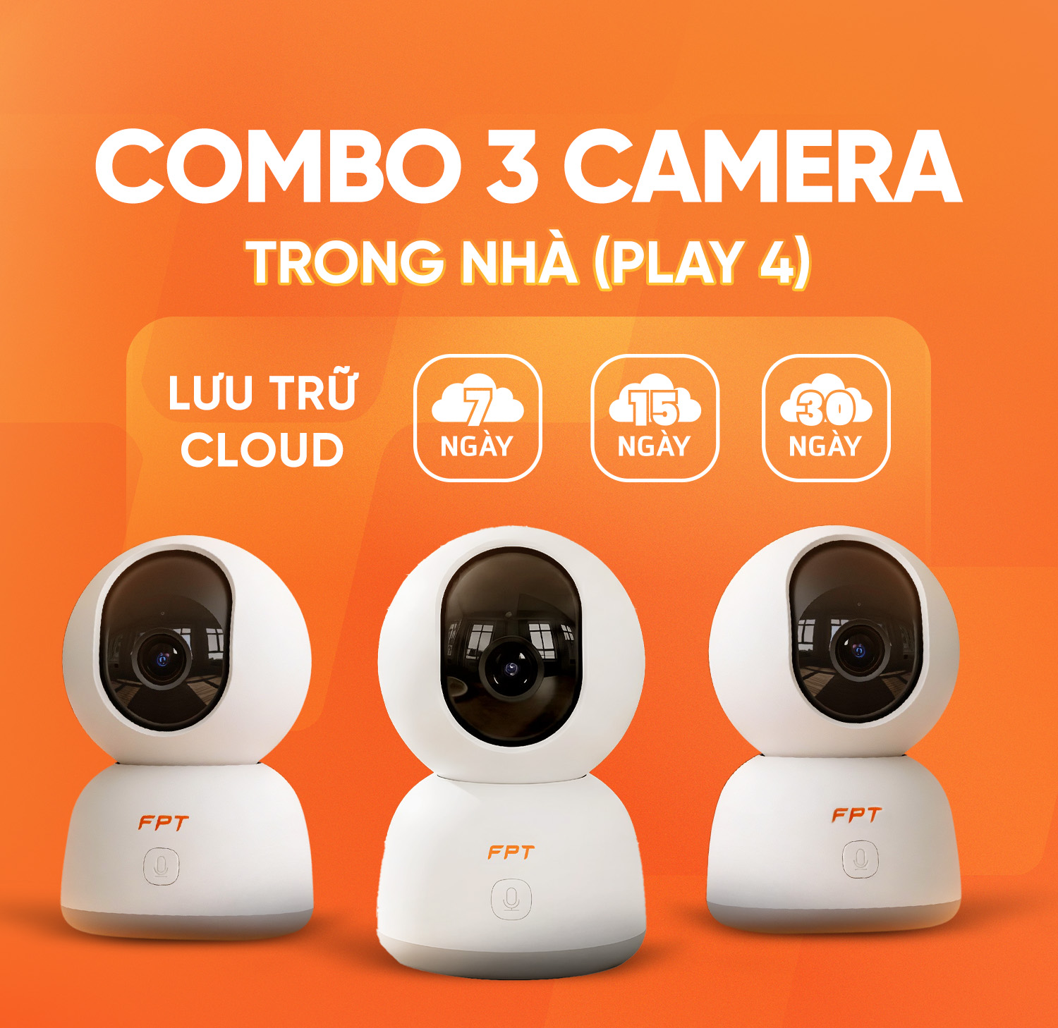 Combo 3 camera FPT