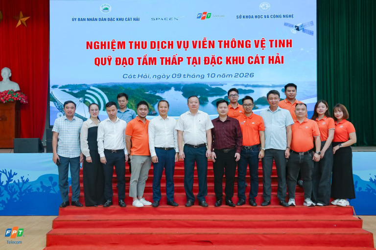 FTI Đồng Hành Cùng Starlink Đưa Internet Vệ Tinh Đến Cát Hải, Lắp mạng FPT Hải Phòng