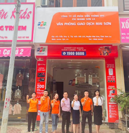 Lắp mạng FPT Sơn La - Văn Phòng Giao Dịch