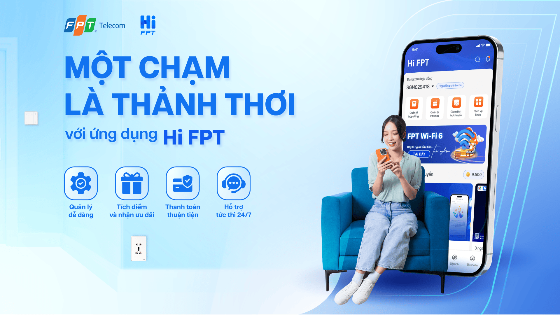 Ứng dụng Hi FPT